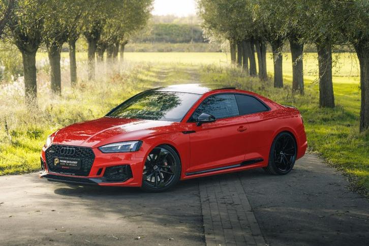 Audi RS5 2.9 TFSI 450pk QUATTRO 2017 GEEN OPF EIBACH PANO, Auto's, Audi, Bedrijf, RS5, 4x4, ABS, Achteruitrijcamera, Adaptieve lichten