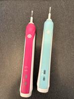 Oral-B Tandenborstel Set - Roze & Blauw, Ophalen of Verzenden, Gebruikt