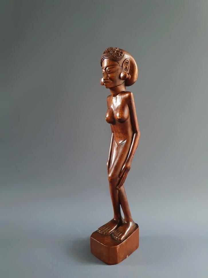 Balinees art deco topstuk Bali Indonesie, Antiek en Kunst, Kunst | Beelden en Houtsnijwerken, Ophalen of Verzenden