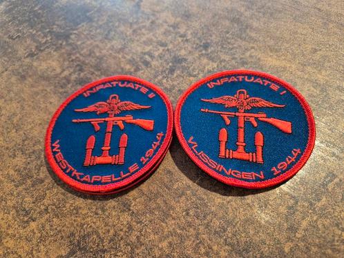 Patch Slag om de Schelde Operation Infatuate I & II, Verzamelen, Militaria | Tweede Wereldoorlog, Overige soorten, Embleem of Badge
