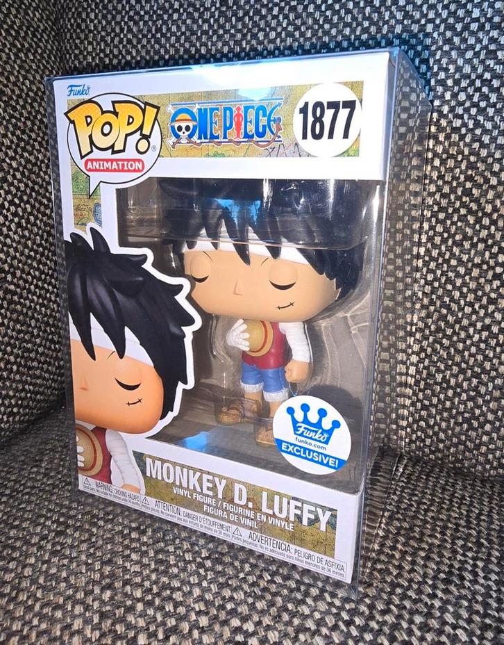 Funko Pop! 1877 Monkey D Luffy (One Piece) Exclusive, Verzamelen, Poppetjes en Figuurtjes, Nieuw, Ophalen of Verzenden
