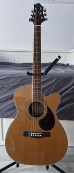Greg Bennett OM-7CE Westerngitaar, Muziek en Instrumenten, Ophalen of Verzenden, Zo goed als nieuw, Western- of Steelstringgitaar