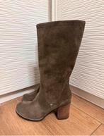 Suéde halfhoge bruine laarzen 38, Bruin, Lage of Enkellaarzen, Nieuw, Ophalen of Verzenden
