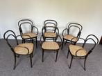 6x Thonet 214f eetkamer stoelen, Ophalen