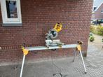 DeWalt dws778 afkortzaag met zaagbok.  Vaste prijs., Doe-het-zelf en Verbouw, Gereedschap | Zaagmachines, Ophalen, De Walt, Gebruikt