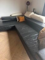 Lederlook bank, Rolf Benz stijl, 350x200, Ophalen, Gebruikt, Hoekbank, 300 cm of meer