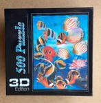 Te Koop 500 stukjes 3D Tropische vissen kleuren, 500 t/m 1500 stukjes, Legpuzzel, Zo goed als nieuw, Ophalen