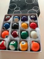 Pool ballen, Sport en Fitness, Biljarten en Poolen, Ophalen of Verzenden, Zo goed als nieuw, Keu of Ballen
