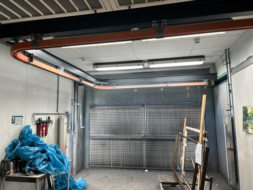 Spuitcabine, droogcabine + kettingbaan, Doe-het-zelf en Verbouw, Gereedschap | Machine-onderdelen en Toebehoren, Gebruikt, Ophalen