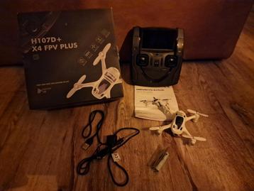 Mini drone ubsan x4 fpv plus h107d+ beschikbaar voor biedingen