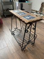 Vintage tijdschrift rekje, Ophalen, 50 tot 100 cm, Rond, Zo goed als nieuw