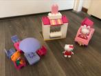 Hello Kitty Ijssalon, Complete set, Duplo, Gebruikt, Ophalen of Verzenden