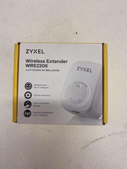 Zyxel WRE2206 WiFi Versterker / Repeater, Computers en Software, WiFi-versterkers, Zo goed als nieuw, Ophalen of Verzenden
