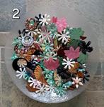 07...KRALEN MATERIAAL oa BLOEMETJES, BUTTONS enz, Ophalen of Verzenden, Nieuw, Kraal