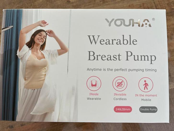 Youha The Ins Next dubbele borstkolf, Kinderen en Baby's, Babyvoeding en Toebehoren, Borstkolf, Ophalen of Verzenden