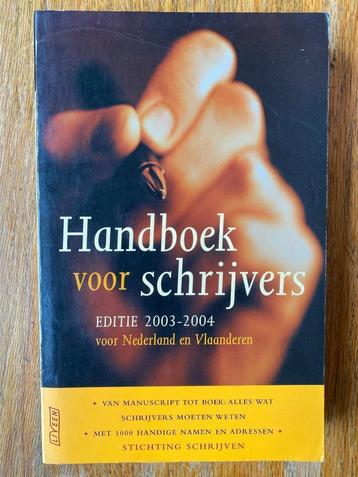 Handboek voor schrijvers - Stichting schrijven beschikbaar voor biedingen