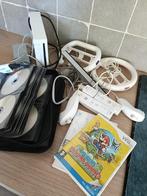 Complete Wii incl. Veel spellen, Ophalen of Verzenden, Gebruikt, Met 2 controllers, Met games