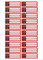 JUKEBOXEN, WURLITZER, titelkaartjes, 3 verschillende logo's, Verzamelen, Automaten | Jukeboxen, Ophalen of Verzenden, Nieuw, 1950 tot 1960