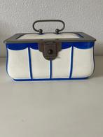 Koekdoos Art deco blauw/wit van Fa.Roesler, Antiek en Kunst, Antiek | Keramiek en Aardewerk, Ophalen of Verzenden