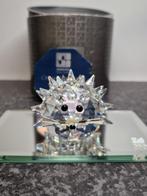 Swarovski Beeldje Egel Groot met snor Kristal, Verzamelen, Ophalen of Verzenden, Zo goed als nieuw, Figuurtje