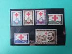 Postzegels Belgie Serie rode kruis 1959, Postzegels en Munten, Postzegels | Europa | België, Rode kruis, Ophalen of Verzenden