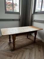 Massief houten uitschuifbare eettafel 138–205 cm, Huis en Inrichting, Tafels | Eettafels, Ophalen, 100 tot 150 cm, 200 cm of meer