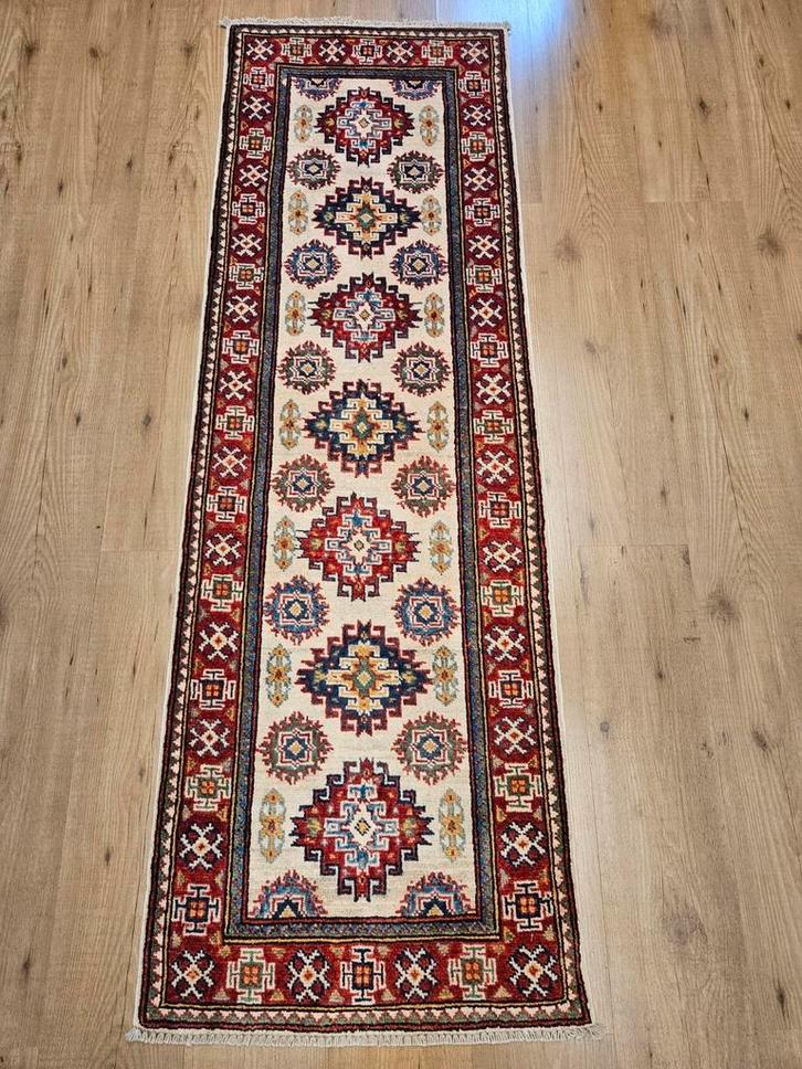Handgeknoopt oosters tapijt loper kazak 182x57, Huis en Inrichting, Stoffering | Tapijten en Kleden, Nieuw, 50 tot 100 cm, 150 tot 200 cm