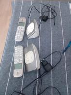 2 sets vaste telefoons Philips, Telecommunicatie, Vaste telefoons | Handsets en Draadloos, Ophalen of Verzenden, Zo goed als nieuw