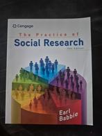 The Practice of Social Research, 15e editie, Boeken, Studieboeken en Cursussen, Gelezen, Earl Babbie, Ophalen of Verzenden, WO