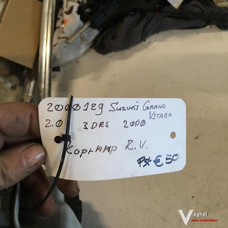 Suzuki Grand Vitara 3 drs 2000 Koplamp Rechts, Auto-onderdelen, Verlichting, Gebruikt, Ophalen of Verzenden