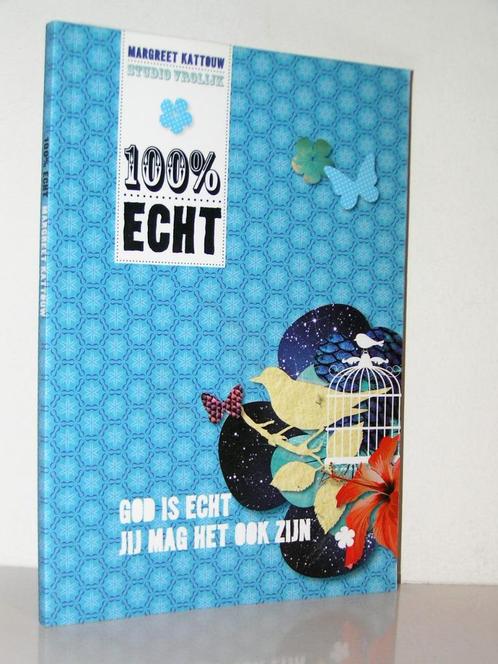 Margreet Kattouw - 100% echt (God is echt, jij mag dat ook), Boeken, Godsdienst en Theologie, Zo goed als nieuw, Christendom | Katholiek