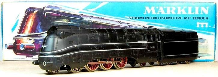 3094 Märklin HO- Gestroomlijnde lokomotief + tender BR03, Hobby en Vrije tijd, Modeltreinen | H0, Zo goed als nieuw, Locomotief