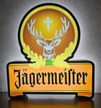 Unieke Jägermeister reclame verlichting, Verzamelen, Merken en Reclamevoorwerpen, Ophalen of Verzenden, Nieuw, Lichtbak of (neon) lamp