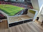 Ikea Flaxa bed 90x200 inclusief kast, Kinderen en Baby's, Ophalen, 85 tot 100 cm, Gebruikt, Lattenbodem
