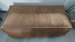 BePureHome hocker/poef cognac brown 378610, Huis en Inrichting, Banken | Voetenbanken en Poefen, Ophalen, 100 tot 125 cm, Zo goed als nieuw
