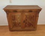 antiek dressoir met houtsnijwerk (eiken hout), Huis en Inrichting, Gebruikt, Overige materialen, 25 tot 50 cm, Ophalen