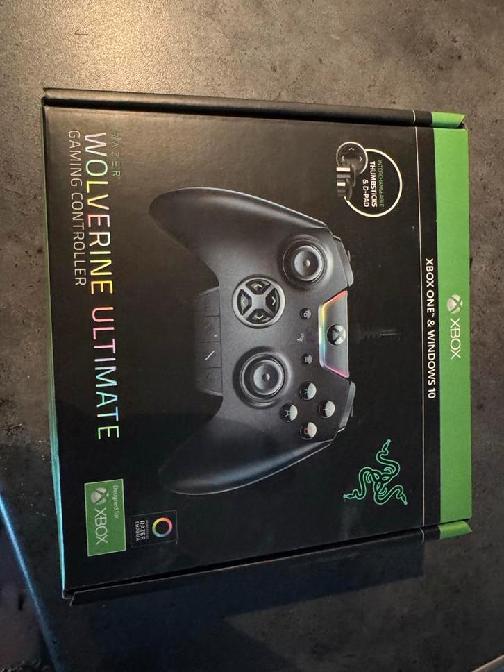Razer Wolverine Ultimate Xbox/PC Controller, Spelcomputers en Games, Spelcomputers | Xbox | Accessoires, Zo goed als nieuw, Ophalen of Verzenden