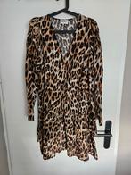 Shoeby leopard dress Panterprint jurk ruffle layer bruin zwa, Kleding | Dames, Jurken, Nieuw, Shoeby, Bruin, Maat 46/48 (XL) of groter