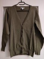 Anni Rolfi khaki kleurig dames cardigan vestje, Maat 38/40 (M), Overige kleuren, Zo goed als nieuw, Anni Rolfi
