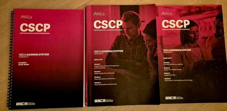 APICS CSCP- Certified Supply Chain Professional lesmateriaal, Boeken, Studieboeken en Cursussen, HBO, Alpha, Ophalen of Verzenden