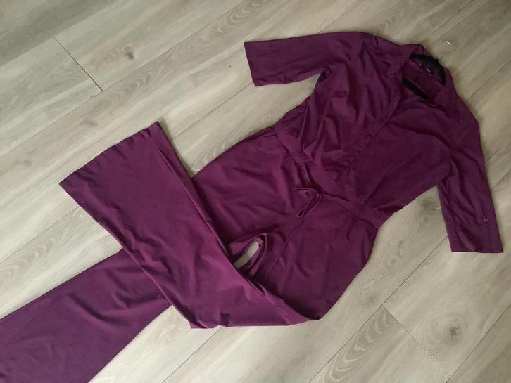 LaDress travelstof flair jumpsuit xl als nieuw, Kleding | Dames, Jumpsuits, Zo goed als nieuw, Maat 46/48 (XL) of groter, Ophalen of Verzenden