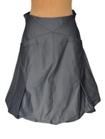 Sarah Pacini rok, rokje, zilver/grijs, Mt. S, Kleding | Dames, Verzenden, Sarah Pacini, Zo goed als nieuw, Knielengte