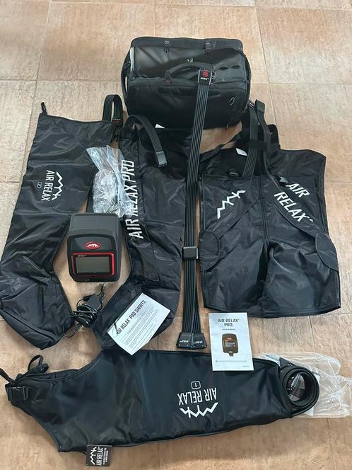 Air Relax Europe complete set compression therapy ZGAN, Sport en Fitness, Fitnessapparatuur, Zo goed als nieuw, Overige typen