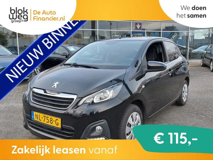 Peugeot 108 € 6.750,00, Auto's, Peugeot, Bedrijf, Lease, Financial lease, ABS, Airbags, Airconditioning, Alarm, Bluetooth, Boordcomputer