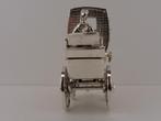 Zilveren miniatuur Koets                                 Z46, Antiek en Kunst, Ophalen of Verzenden, Zilver