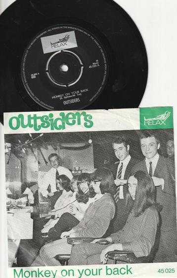 Outsiders - Monkey On Your Back 1967 GARAGE Nederbeat beschikbaar voor biedingen