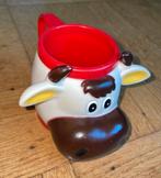 Drinkbeker beker koe mok drinkmok koemok koeglas 1, Ophalen of Verzenden, Zo goed als nieuw