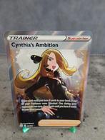 Cynthia's Ambition Foil - Trainer Supporter, Ophalen of Verzenden, Zo goed als nieuw, Losse kaart, Foil