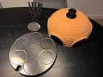Emerio Pizzarette Deksel Steen + Lepels (6 pers), Ophalen of Verzenden, Zo goed als nieuw