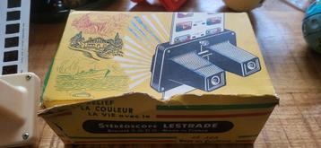 Lestrade stereoscoop in de originele doos. beschikbaar voor biedingen